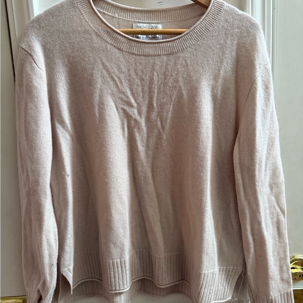 Rachel Zoe 100% 2-Ply Cashmere Sweater - Picture 4 of 7